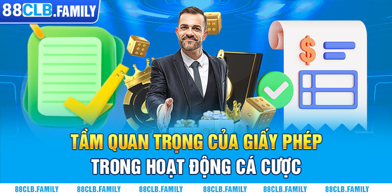 Giới thiệu giấy phép hoạt động của 88CLB